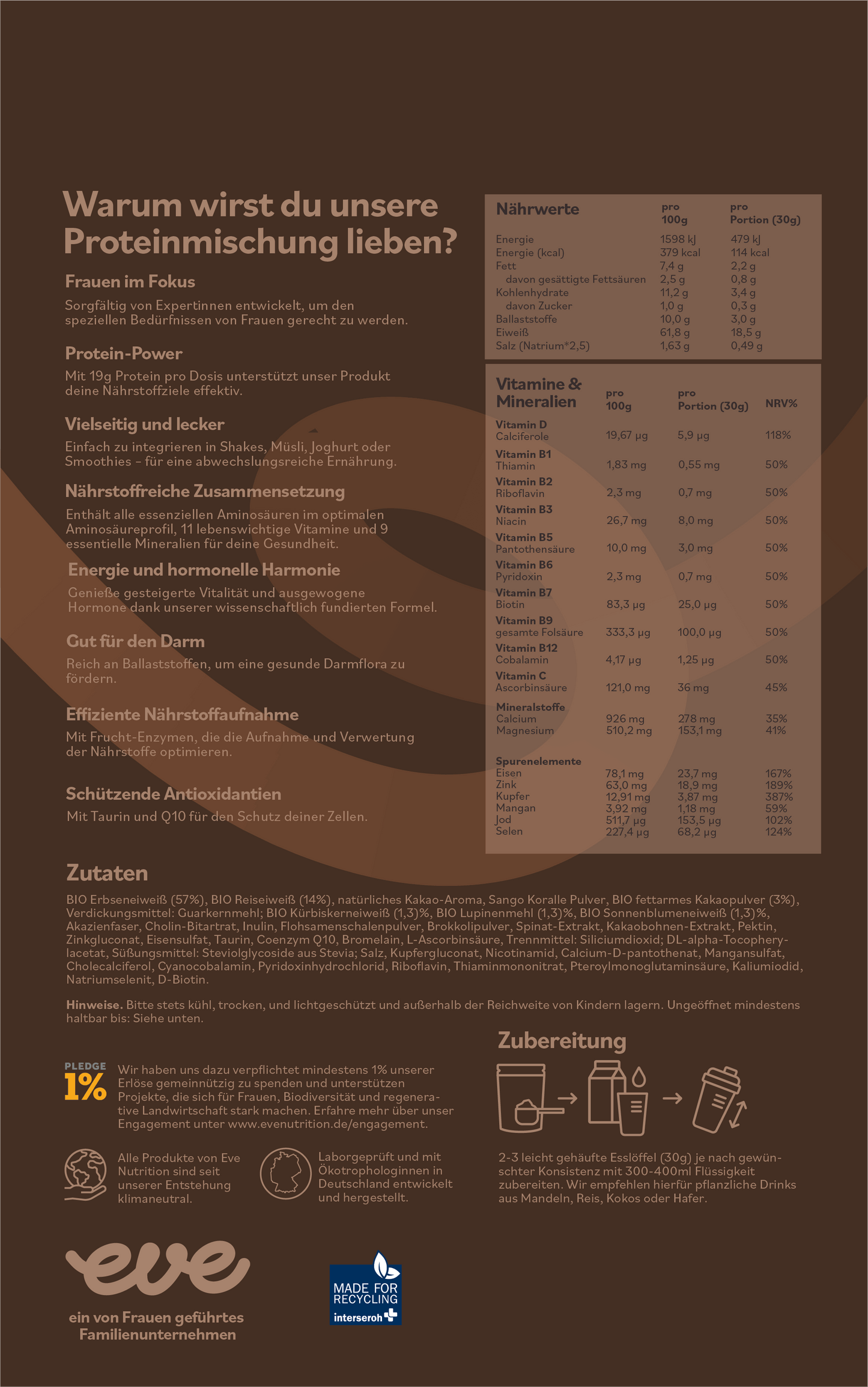 Divine Cocoa Protein (vegan)