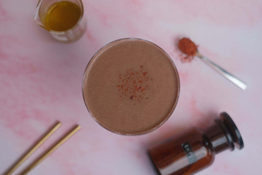 Olivenöl-Schoko Shake