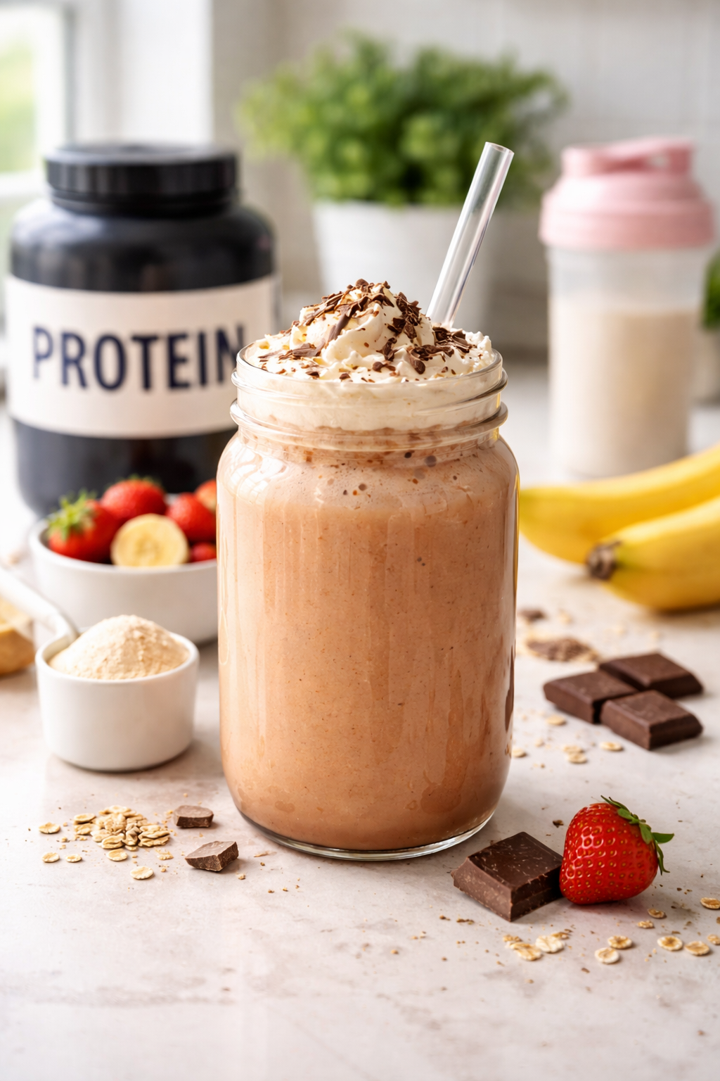 Nimmt man von Proteinpulver zu?