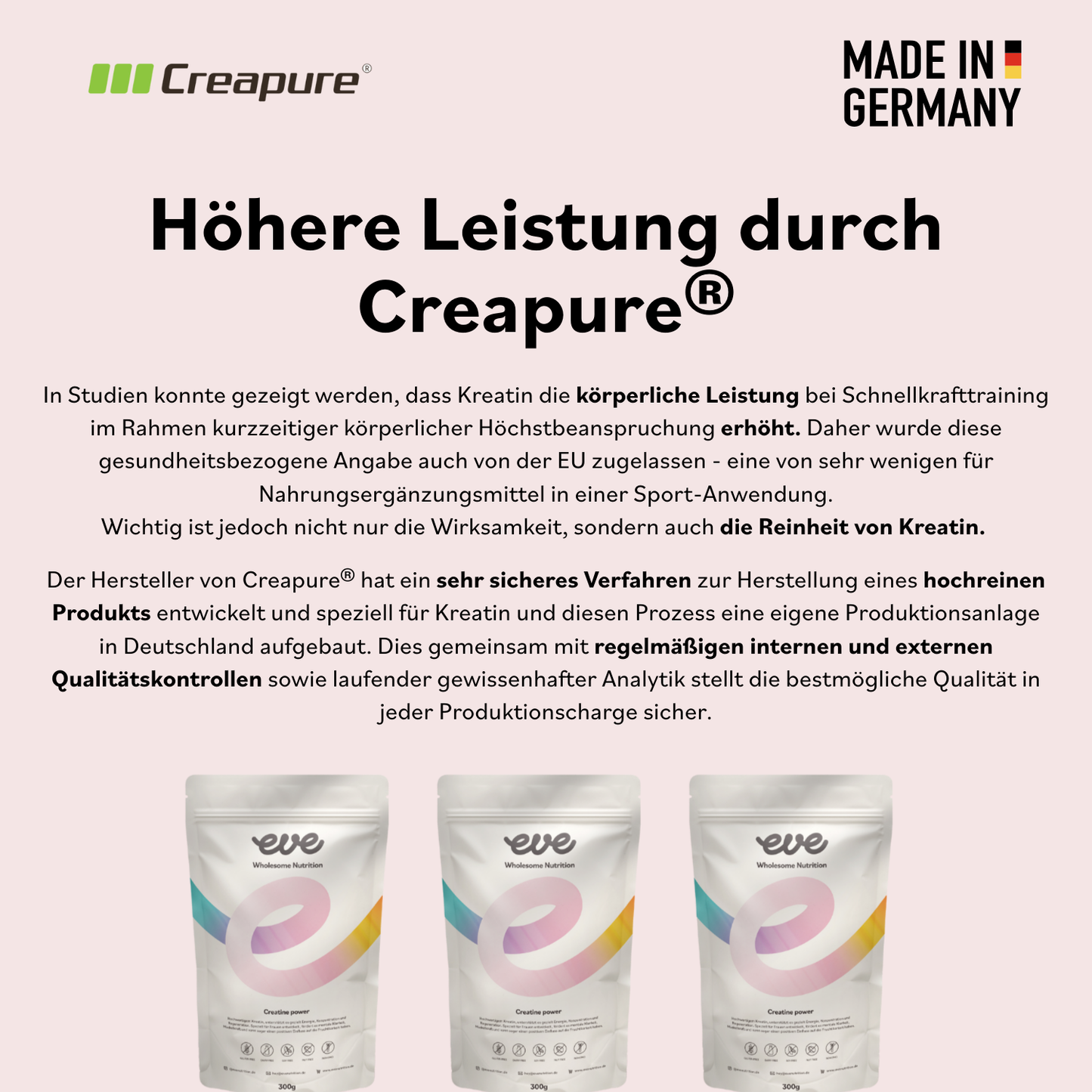 Premium Creatin Monohydrat Creapure®