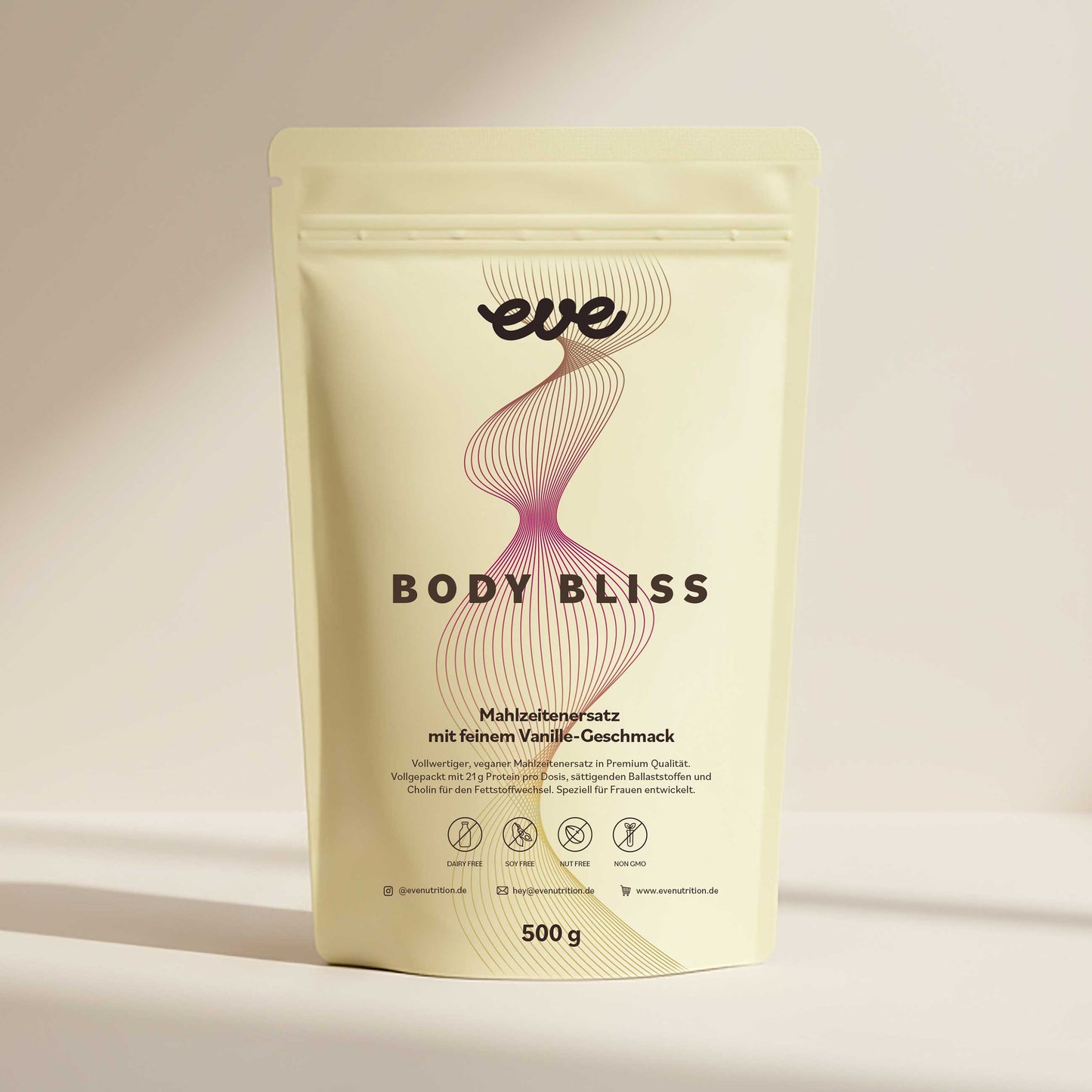 Body Bliss Bourbon Vanille - Mahlzeitersatzgetränk (vegan)