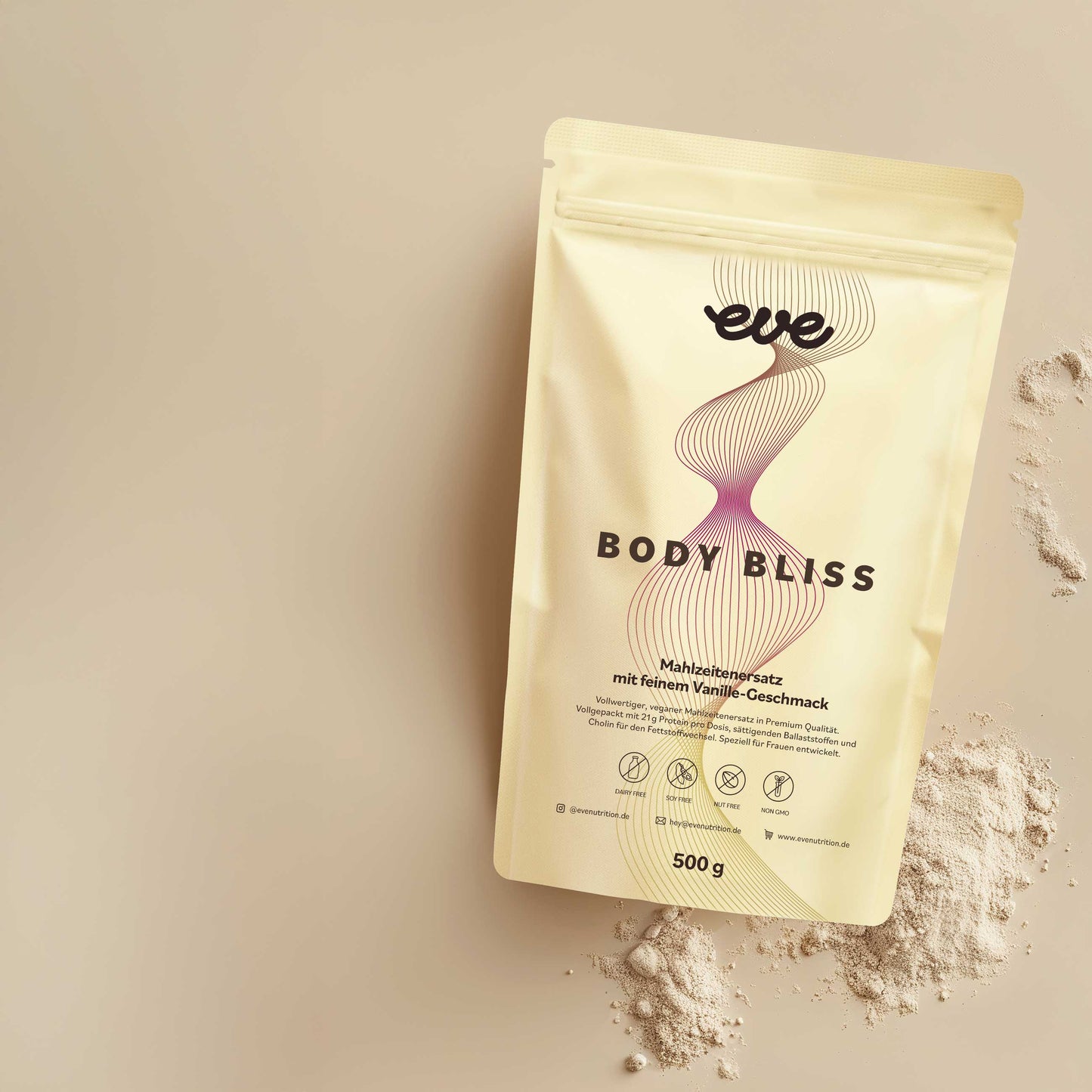 Body Bliss Bourbon Vanille - Mahlzeitersatzgetränk (vegan)