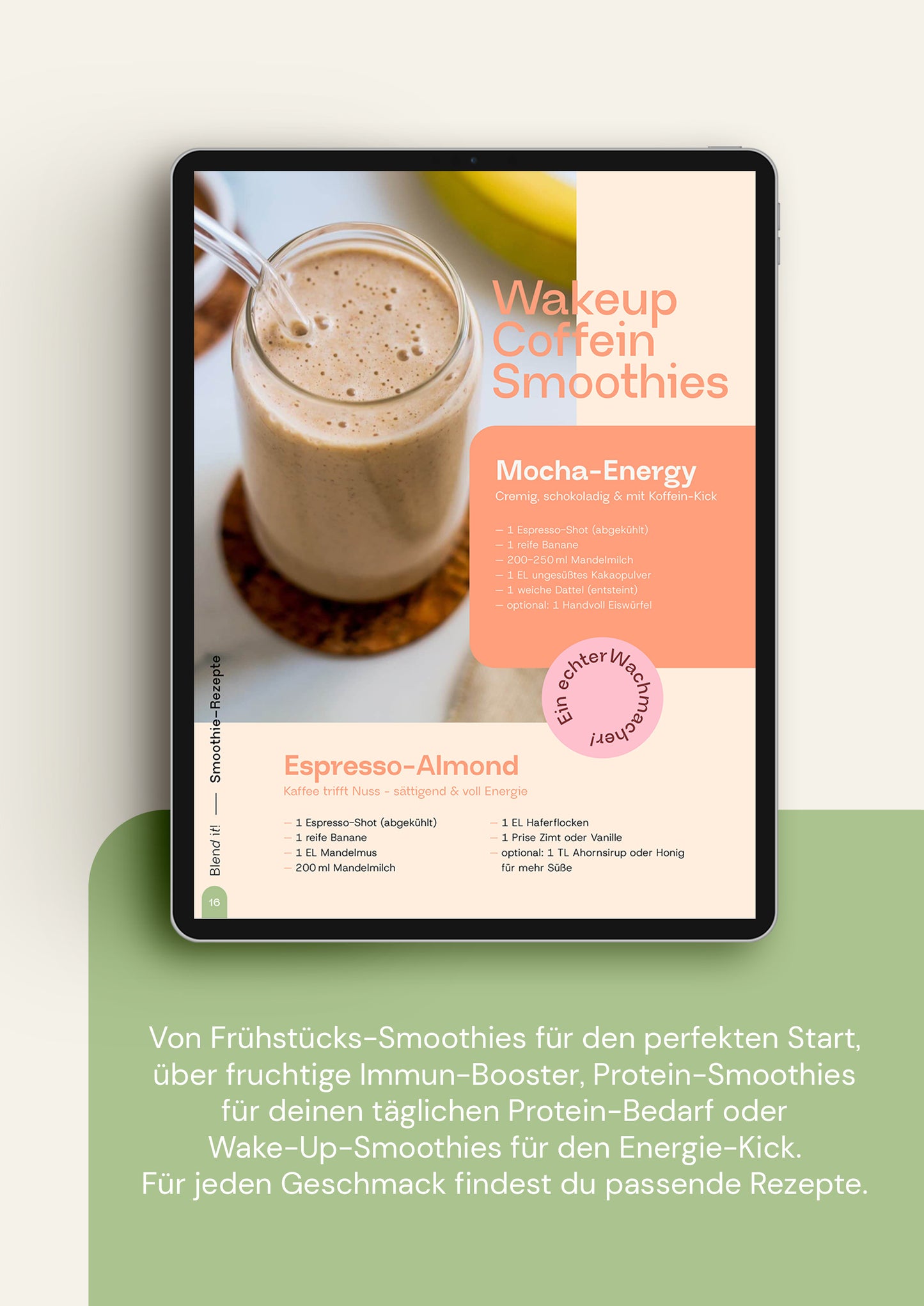 Blend it! Protein Smoothie Rezepte by Kaya Renz