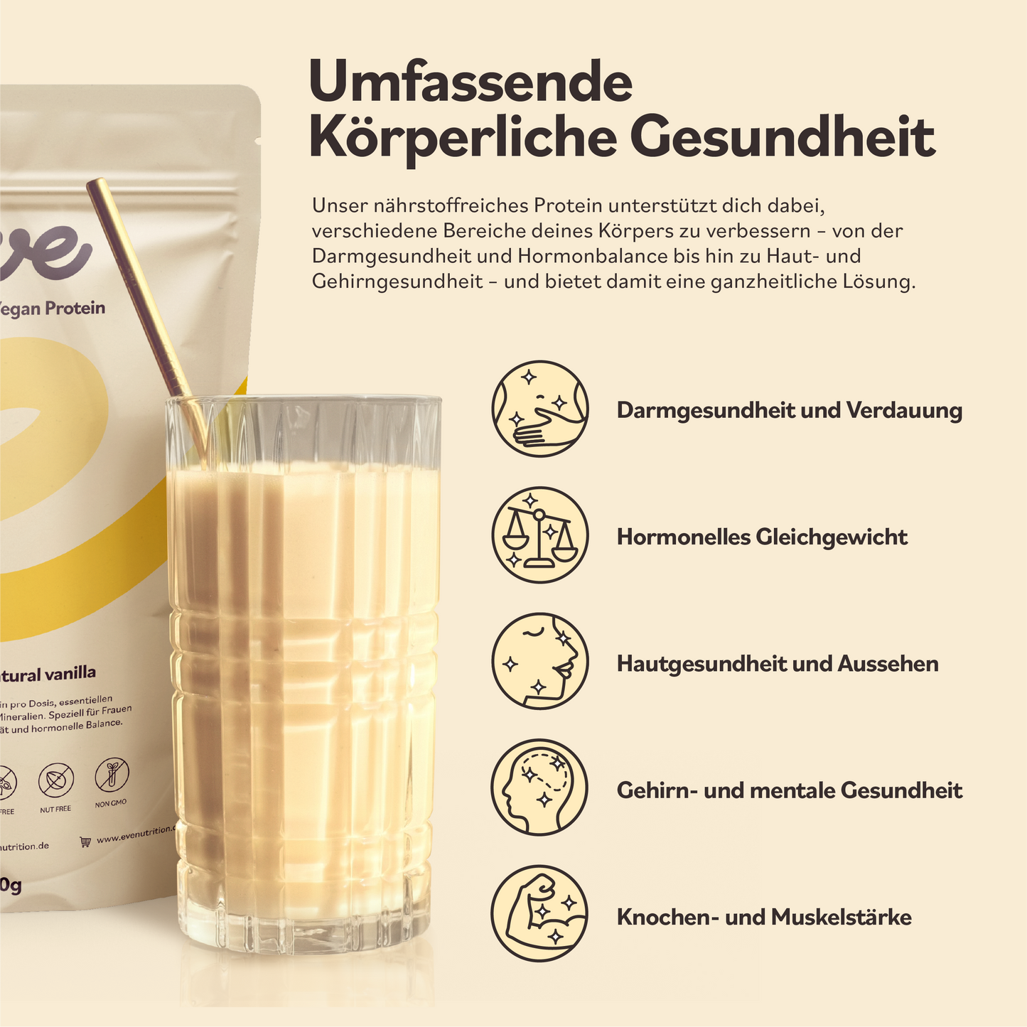 Nourishing Vanilla Protein (vegan)