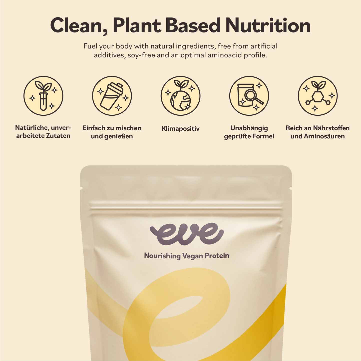 Nourishing Vanilla Protein (vegan)