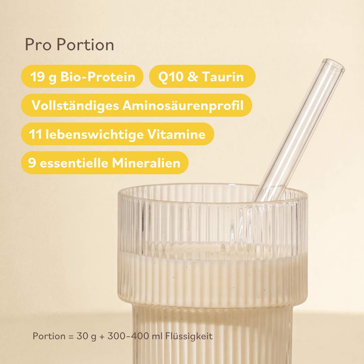 Nourishing Vanilla Protein (vegan)