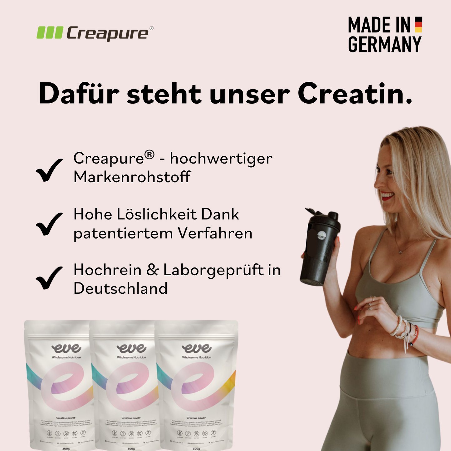 Premium Creatin Monohydrat Creapure®